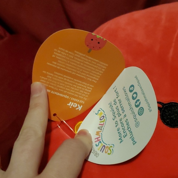 NWT Squishmallows Halloween Keir The Candy Apple 12” - Picture 2 of 3